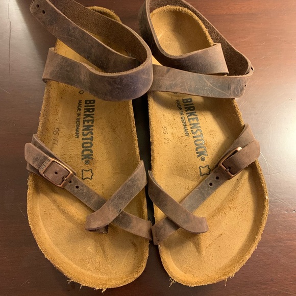 birkenstock yara tobacco brown Birkenstock | Shoes | Yara Birkenstock Sandals Brown 38 New Without Box